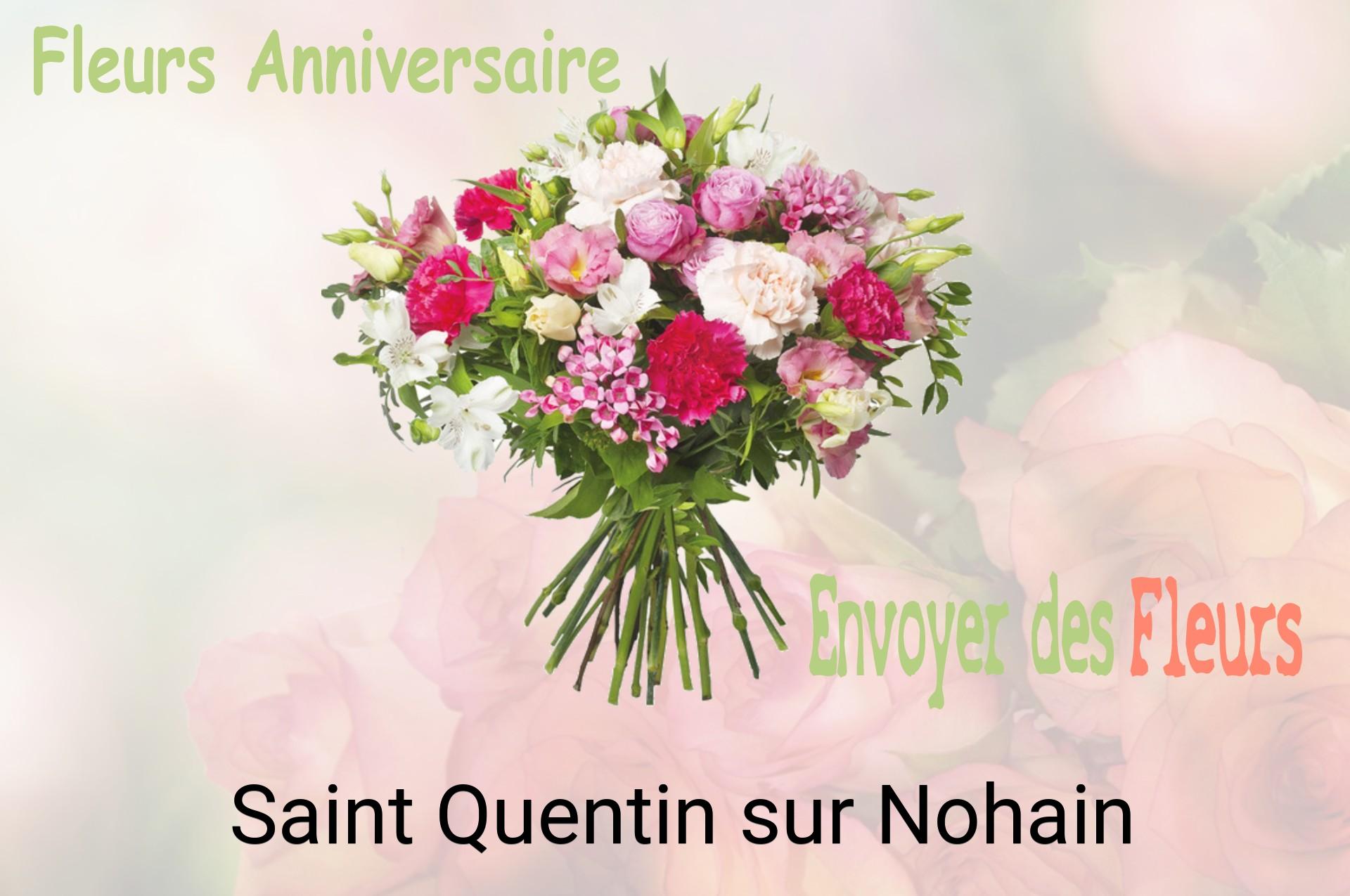Bouquet de fleurs d’anniversaire livré à Saint-Quentin-sur-Nohain